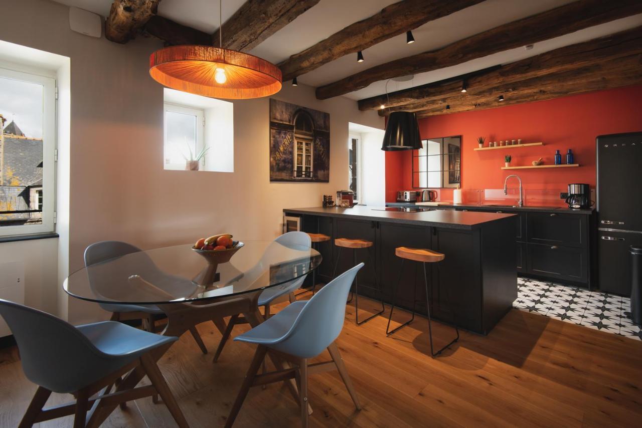 Luxury Cosy Family Nest In The Medieval Town Dinan Exterior foto