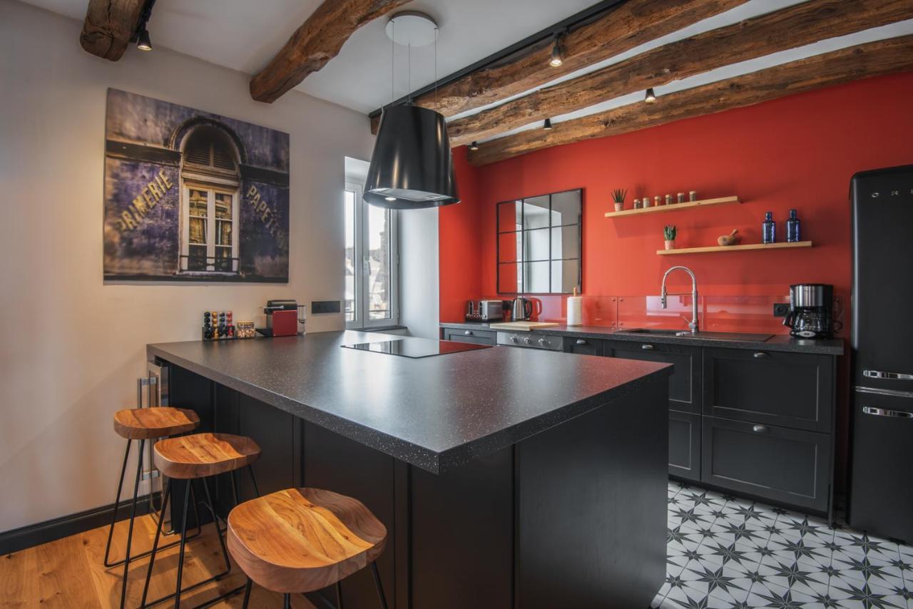 Luxury Cosy Family Nest In The Medieval Town Dinan Exterior foto